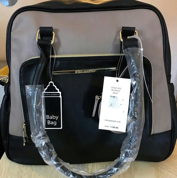 steve madden baby diaper bag